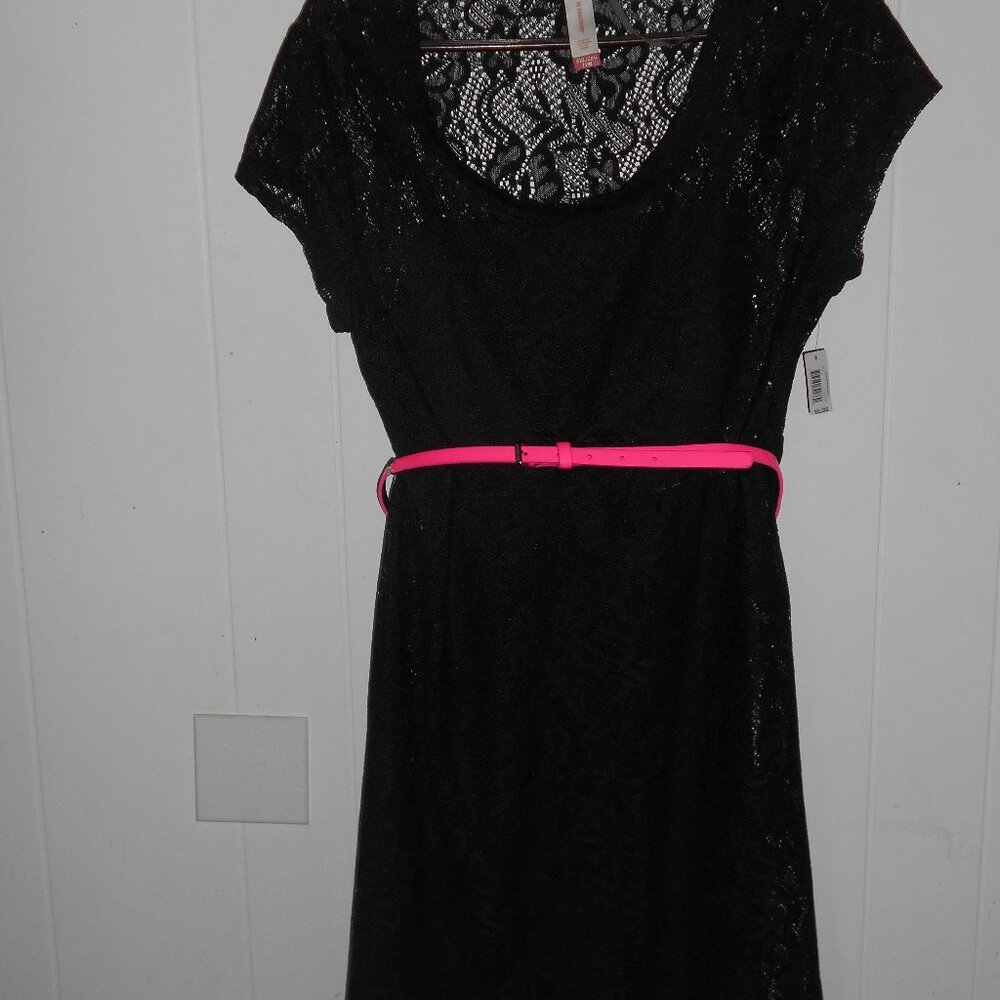 Black Dress -Size XXL (19)- No Boundaries-  New With Tag